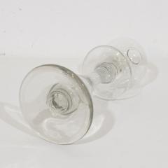 Collection of 19th Century French Glass Weaver Oil Lamps - 4518491