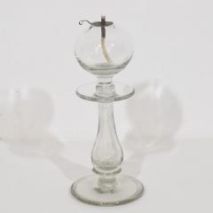 Collection of 19th Century French Glass Weaver Oil Lamps - 4518492