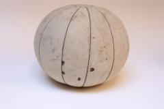 Collection of Five Vintage European Leather Medicine Balls - 3996639