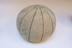 Collection of Five Vintage European Leather Medicine Balls - 3996640