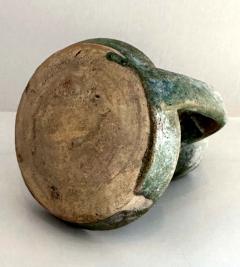 Collection of Four Middle Eastern Glazed Ceramic Oil Lamps - 4599255