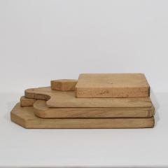 Collection of Four Rare French 19th Century Wooden Chopping or Cutting Boards - 4115958