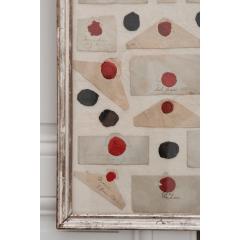 Collection of French 19th Century Framed Wax Seals - 1941714