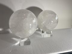 Collection of Rock Crystal Spheres - 4195513