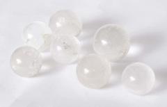 Collection of Rock Crystal Spheres - 4694949