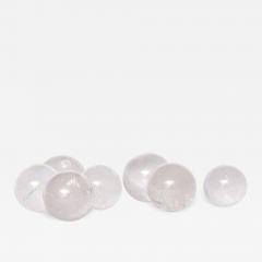 Collection of Rock Crystal Spheres - 4703655