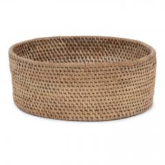 Collection of Round Finely Woven Birch Swedish Cheese Baskets - 3433658