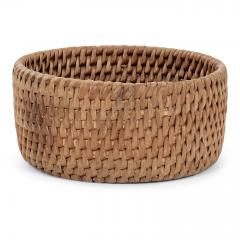 Collection of Round Finely Woven Birch Swedish Cheese Baskets - 3433659