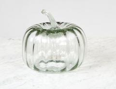 Collection of Three Glass Pumpkins - 4331357