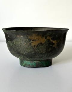Collection of Three Korean Antique Bronze Bowls - 3317252