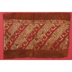 Collection of Two Framed Pre Columbian Textile Panels Chimu Chancay Culture - 4289241