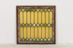 Collection of Various American Framed Stained Glass Panels - 4670118