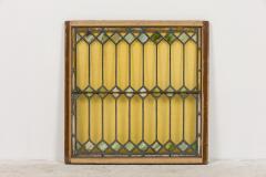 Collection of Various American Framed Stained Glass Panels - 4670119