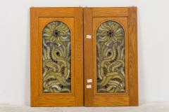 Collection of Various American Framed Stained Glass Panels - 4670120