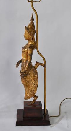 Collection of Vintage Thai Figure Lamps - 364991