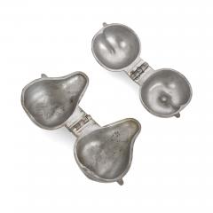 Collection of eight American pewter ice cream moulds - 3446606