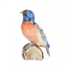 Collection of five bisque porcelain bird models - 4212712