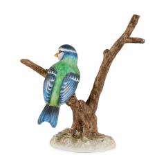 Collection of five bisque porcelain bird models - 4212714