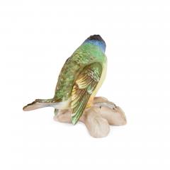 Collection of four 20th century bisque porcelain bird models - 4104123