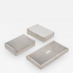 Collection of silver boxes - 3388348