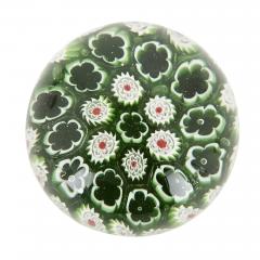 Collection of six glass multicoloured paperweights - 4239118