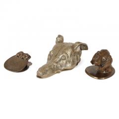 Collection of twenty metal dogs of various types - 3403202