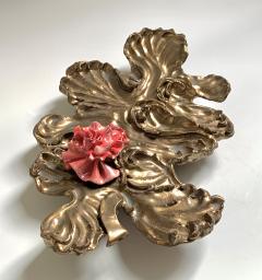 Colleen Carlson Bronze Leaf Tray - 3393971