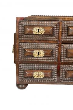 Colonial Brazilian Rosewood Miniature Chest - 3996350