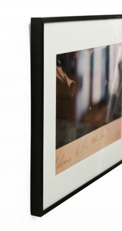 Color Photograph Detail Of A Photograph With Script - 3174092