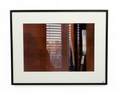 Color Photograph Of A Viewer Looking Through Blinds - 3174101