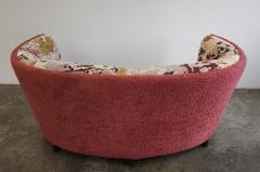 Colorful Danish Curved MCM Sofa - 4534061