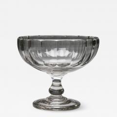 Colorless Cut Glass Compote - 1071425