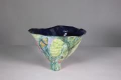Colourful Pottery Finely Made Conical Shaped Centrepiece - 4189419