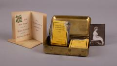 Complete Brass WWI Princess Mary Box 1918 - 4442123
