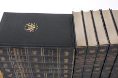 Complete Collection Gilt Leather Bound Book Set - 1960673