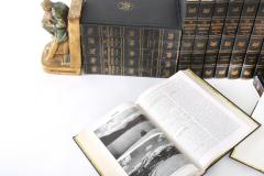 Complete Collection Gilt Leather Bound Book Set - 1960676