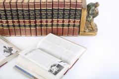 Complete Collection Gilt Leather Bound Book Set - 1960689