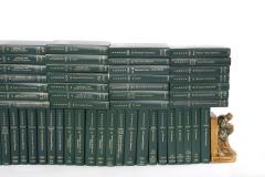 Complete Purdons Gilt Leather Bound Library Book Collection Set - 1960634