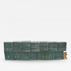Complete Purdons Gilt Leather Bound Library Book Collection Set - 1962844
