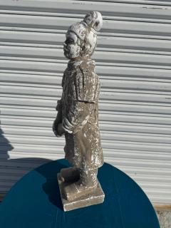 Composite Cast Asian Warrior Garden Sculpture 27  - 4519244