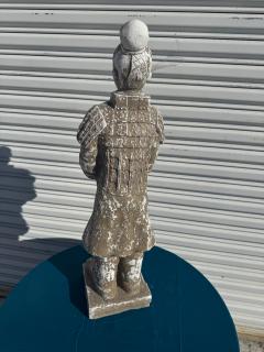 Composite Cast Asian Warrior Garden Sculpture 27  - 4519245