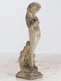 Composite Stone Figure of Venus Emerging from a Shell England Mid 20th C  - 4562076