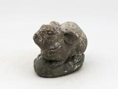 Composite Stone Rabbit or Bunny Garden Ornament French 20th Century - 4620300
