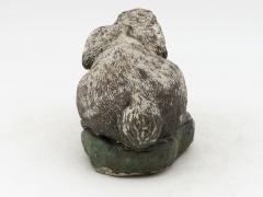 Composite Stone Rabbit or Bunny Garden Ornament French 20th Century - 4620303