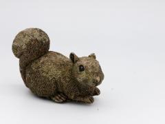Composite Stone Squirrel Garden Ornament English 20th Century - 4639421