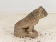 Concrete Bull Dog Garden Ornament English mid 20th Century - 3528934