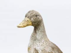 Concrete Duck Garden Ornament French 20th Century - 3943422