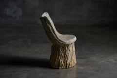 Concrete Tree Trunk Garden Set France 20th Century - 4157326