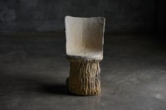Concrete Tree Trunk Garden Set France 20th Century - 4157329