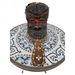Congolese Kuba Bwoon Helmet Mask - 4398128